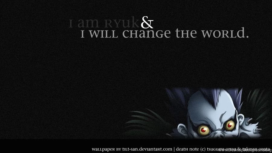 Death Note Wallpapers : RYUK By Tilt san On DeviantArt