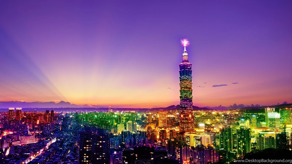 Download Wallpapers 3840x2160 City, Evening, Night, Lights, City ...
