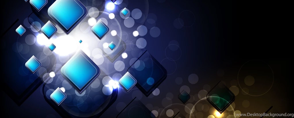 Download Wallpapers 2560x1024 Cubes, Space, Background, Dark ...