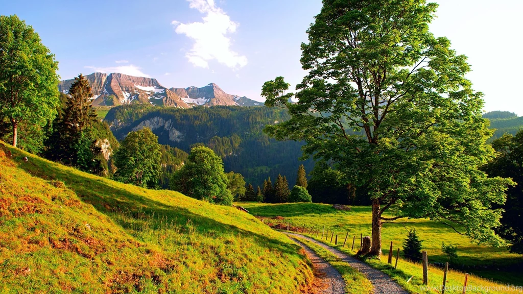 Download Wallpapers 2560x1440 Switzerland, Mountains, Alps, Road ...