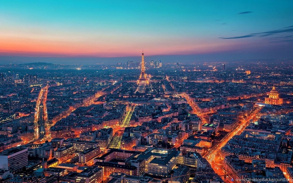 Horizon Night Lights Paris Wallpapers