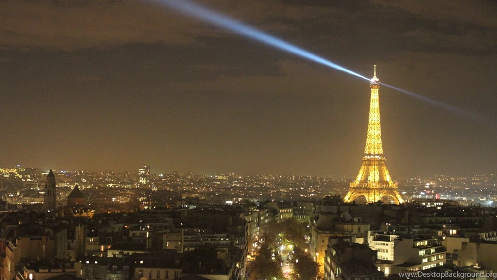 Download Wallpapers 2048x1152 Paris, France, Eiffel Tower, Night ...