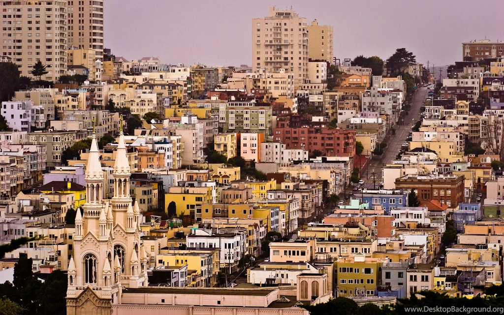 San Francisco, City Of Color Desktop Backgrounds Wallpapers ...
