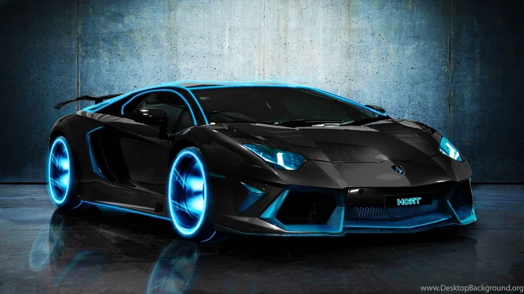 Lamborghini Aventador In Sunset Wallpapers Free