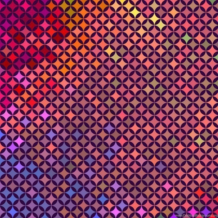 Neon Abstract Round Backgrounds