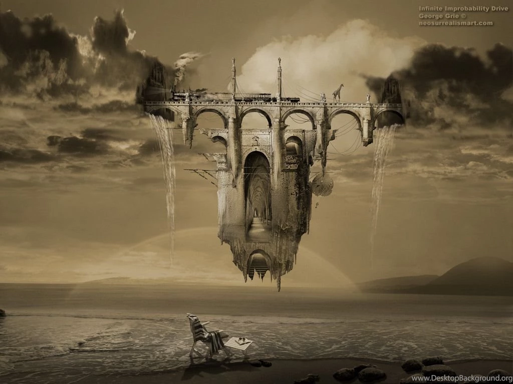 Modern Surrealism Fantasy Art 3D Pictures: George Grie 3d Wallpapers