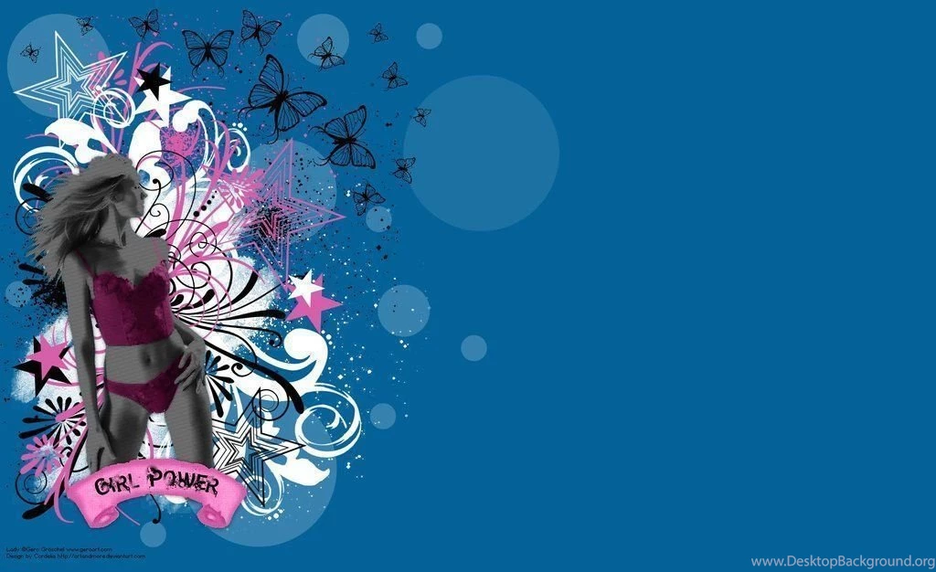 Girl Power Backgrounds By ArtandMore On DeviantArt