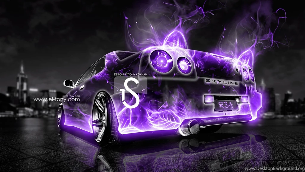 Nissan Skyline R34 Abstract Car City 2013 « El Tony