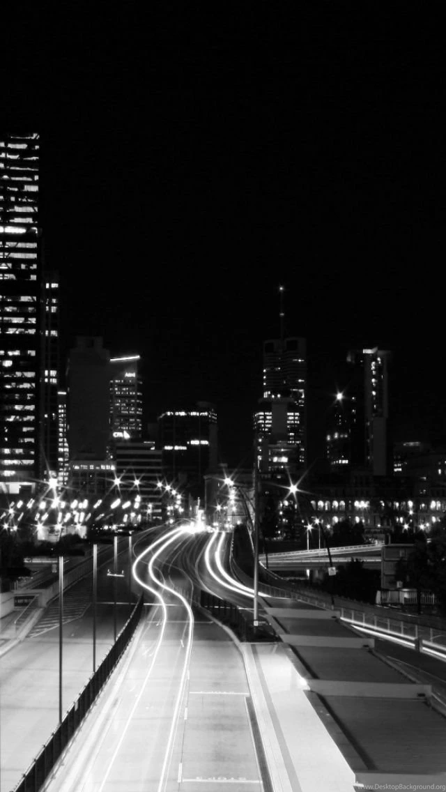 City At Night iPhone 5 Wallpapers