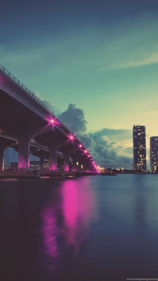 City Bridge iPhone 5s Wallpapers Download