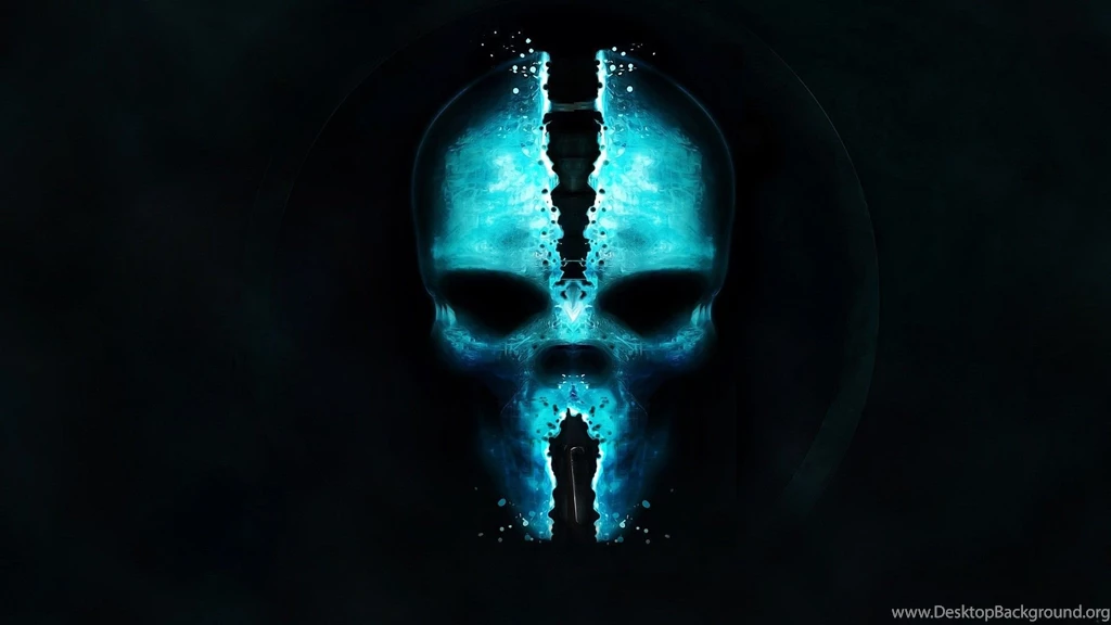Blue Skull Wallpapers Widescreen HD Wallpapers