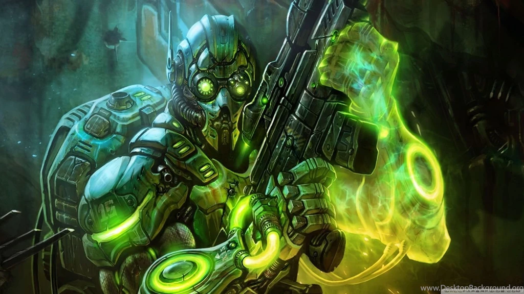 Terran Ghost   Starcraft 2 HD Desktop Wallpapers : Widescreen ...