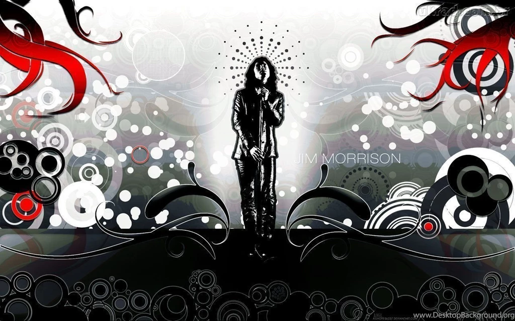 Jim Morrison The Doors Invitation Templates