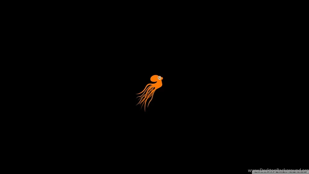 Download Orange Octopus Wallpapers 1920x1080