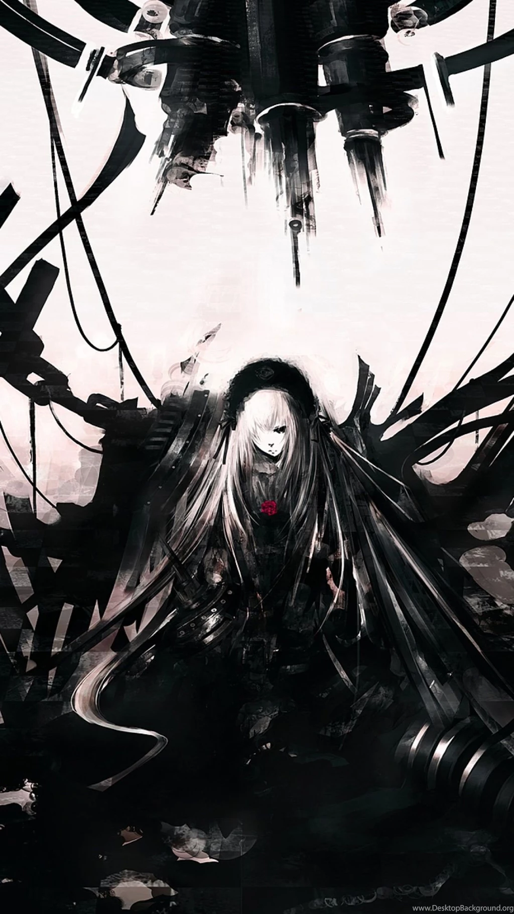 Android Mecha Anime Girl S4 Wallpapers