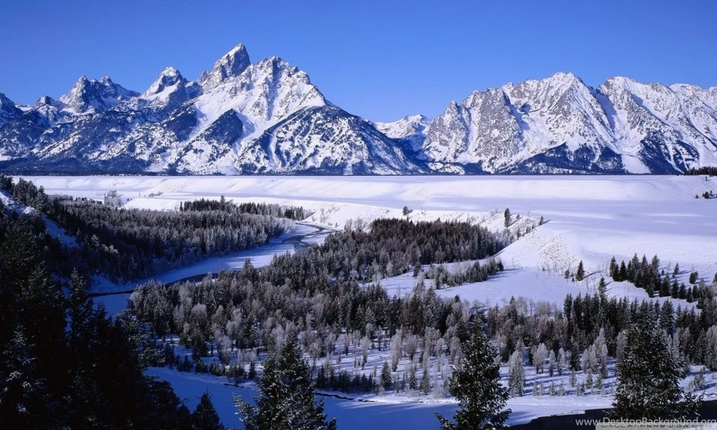 Snowy Mountains HD Desktop Wallpapers : Widescreen : High ...