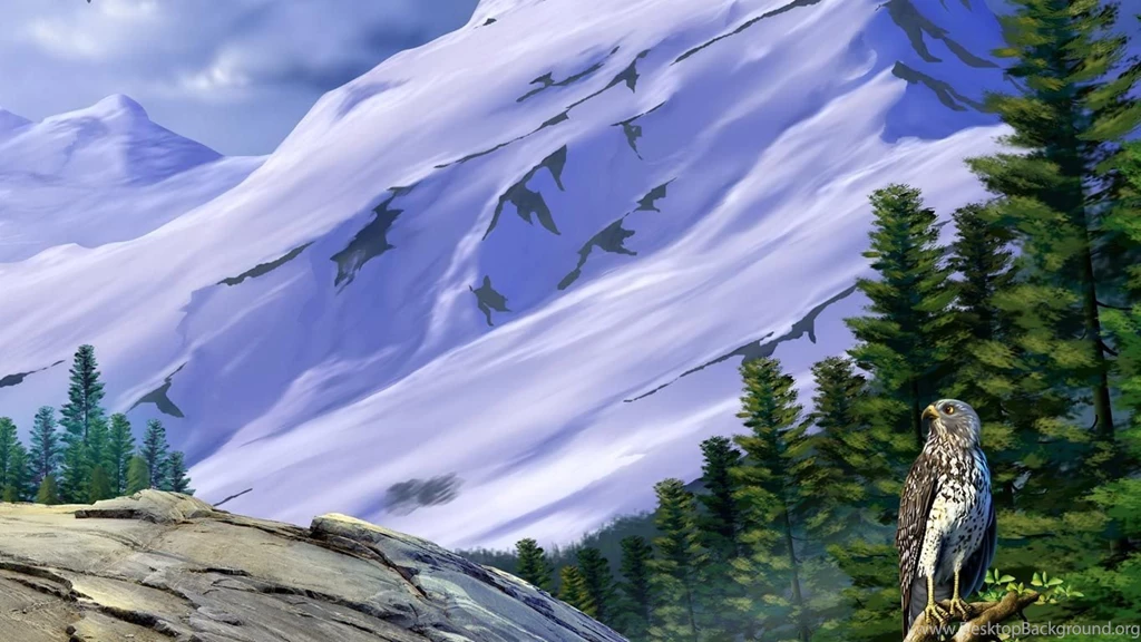 Desktop Wallpapers · Gallery · HD Notebook · Northern Mountains ...