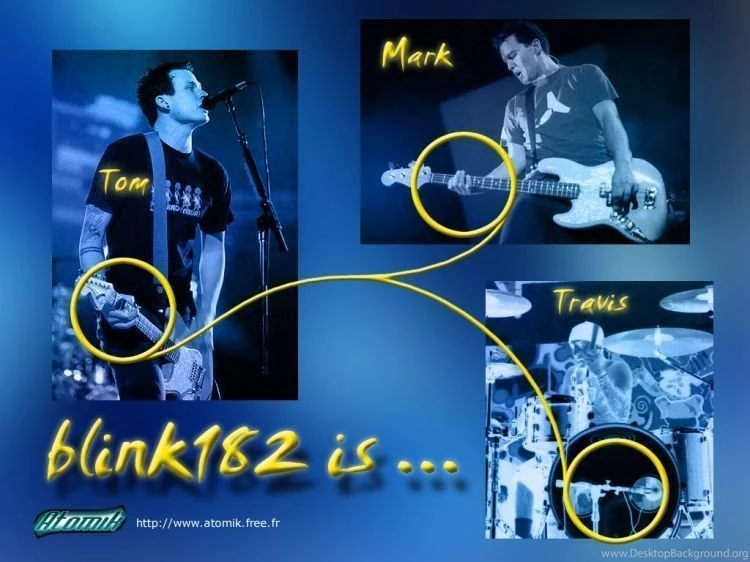 Wallpapers Music > Wallpapers Blink 182 Blink182 Is ... By Atomik ...