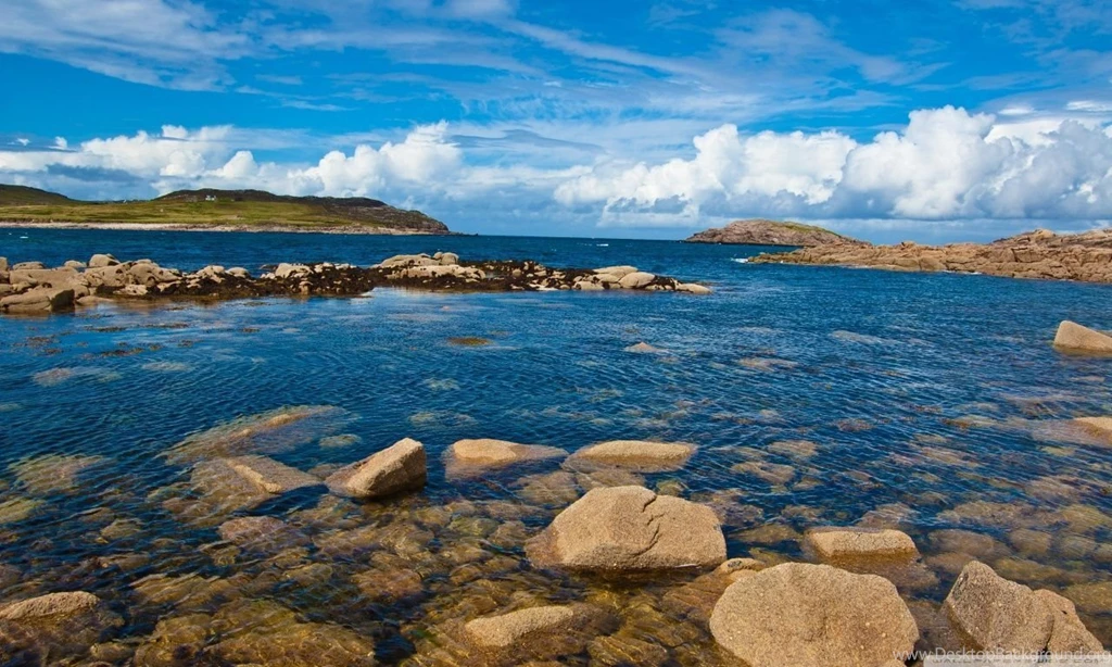 Atlantic Coast, Cruit Island, Donegal, Ireland HD Desktop ...
