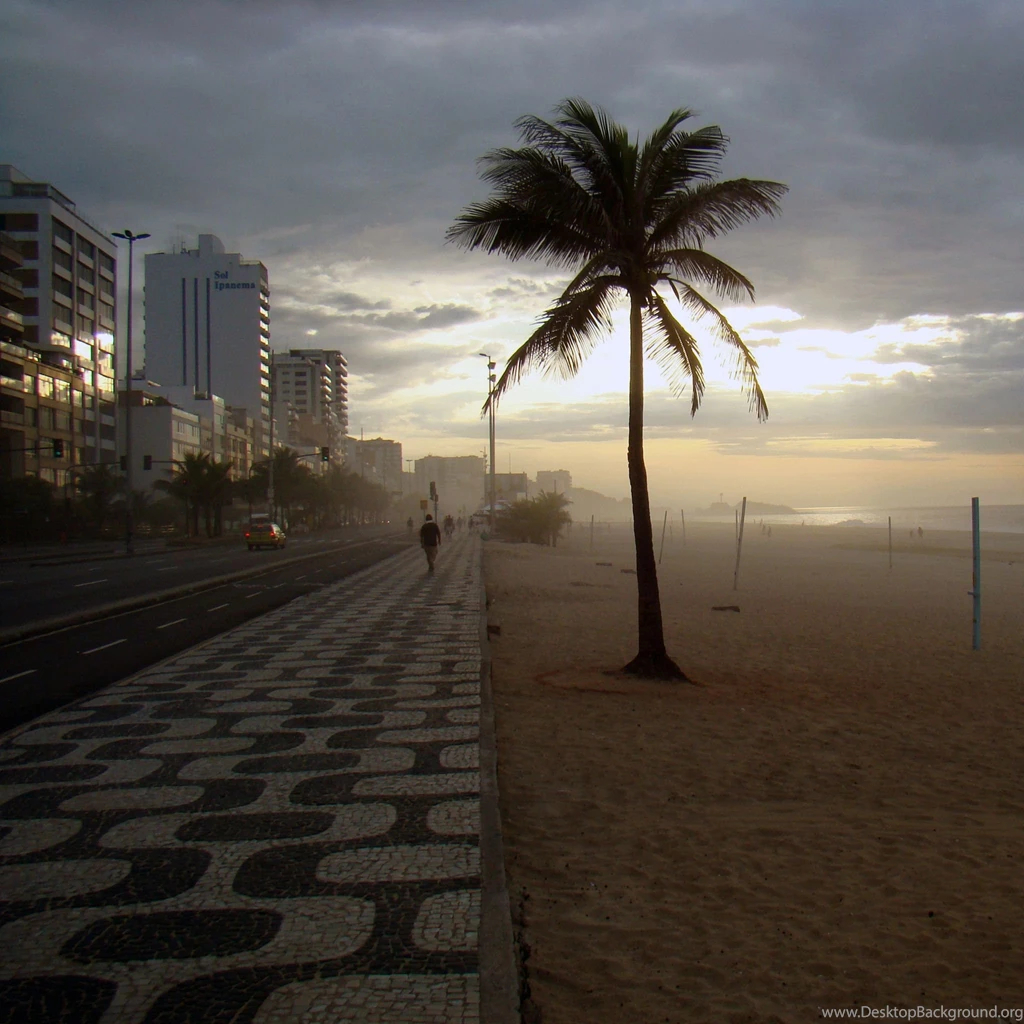 Morning In Rio De Janeiro iPad Wallpapers