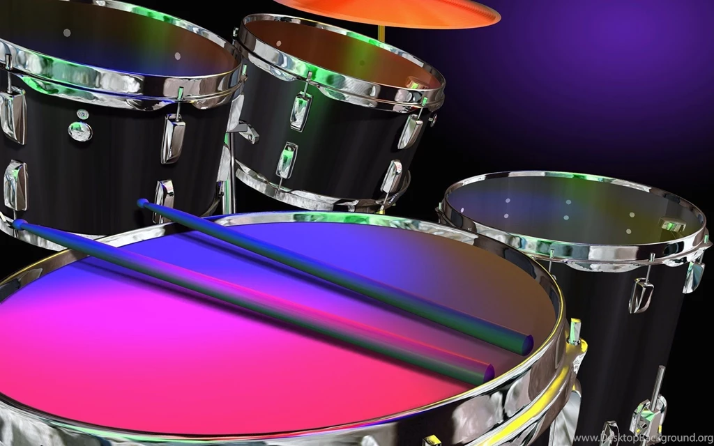 Neon Wallpapers Neon Colored Drums Wallpapers HD Wallpapers 94701
