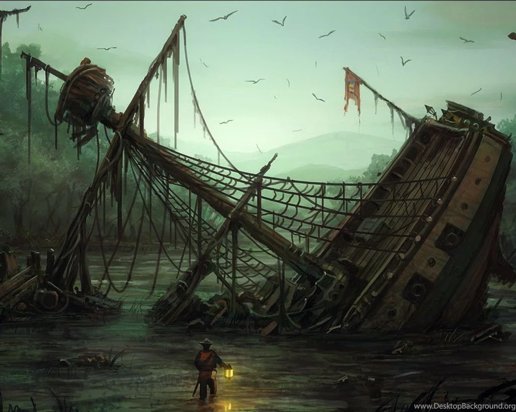 The Lost Ship Computer Wallpapers, Desktop Backgrounds