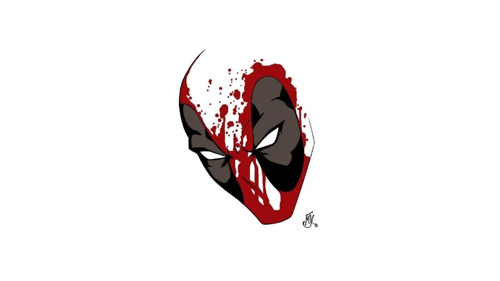 Comics Deadpool Wade Wilson Simple Backgrounds Wallpapers