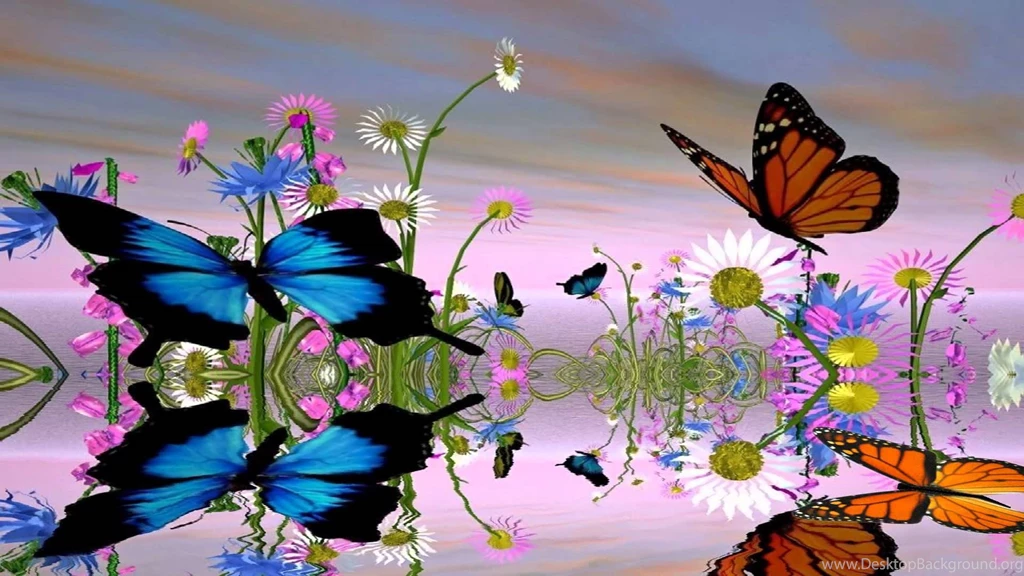 Fantastic Butterfly Animated Wallpapers Http://www.desktopanimated ...