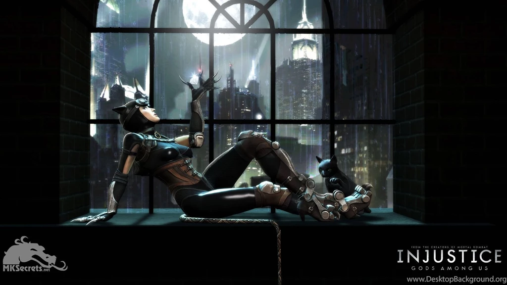 Injustice gods among us wallpaper catwoman