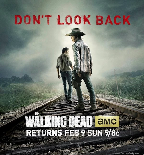 The Walking Dead Season 4 Midseason Poster Puts Rick In The Backgrounds