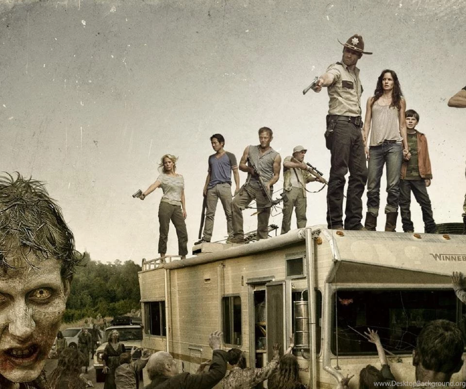 Colorful The Walking Dead Season Wallpapers