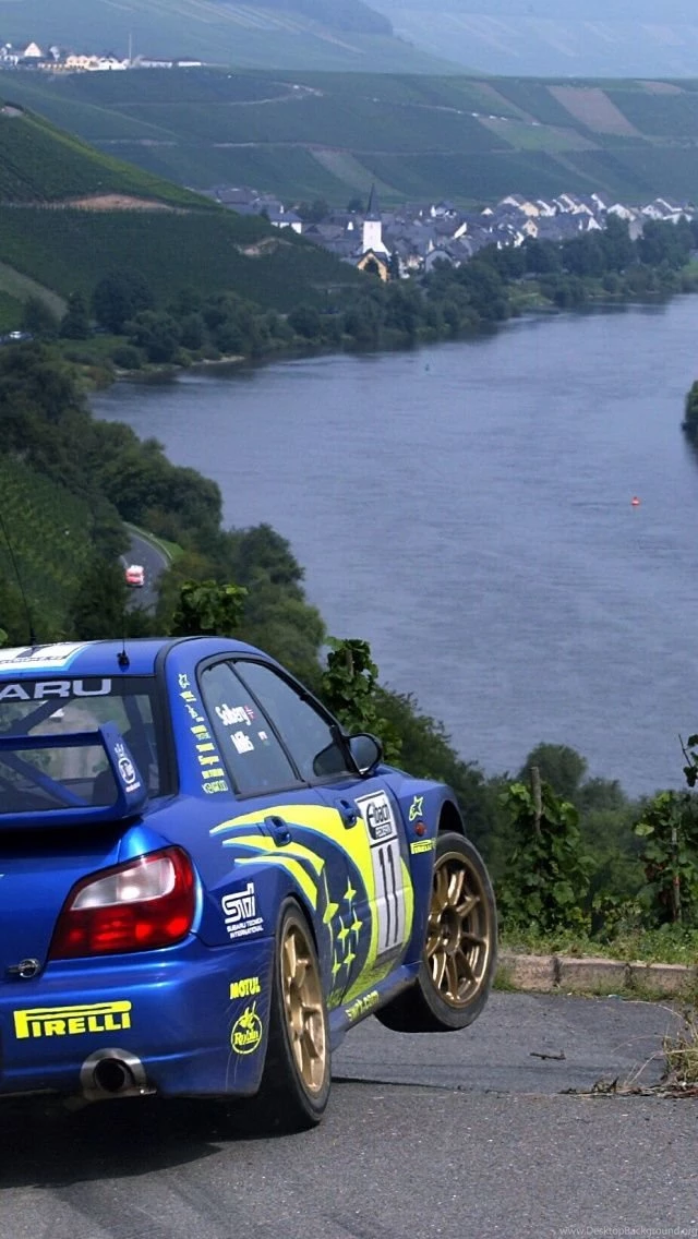 Subaru Rally iPhone 5 Wallpapers