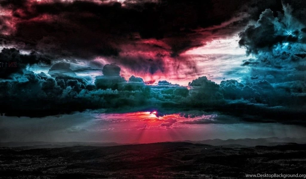 Sky Wallpapers Sky Digital Wallpapers Art Filled Colorful Cloud ...