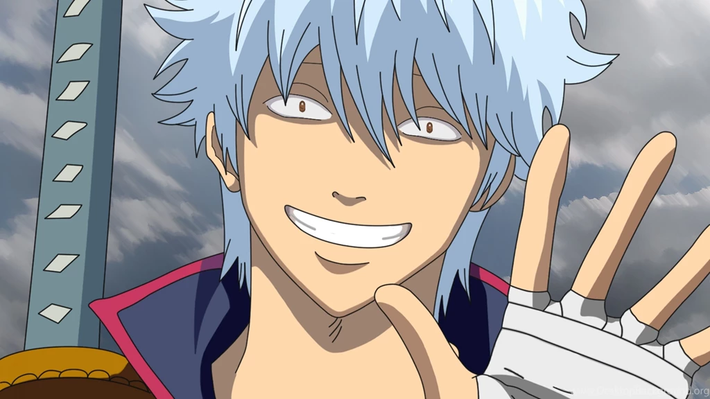 Download Wallpapers 3840x2160 Gintama, Sakata Gintoki, Man, Sword ...