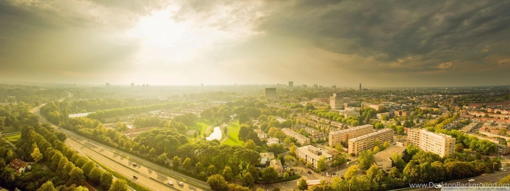 Utrecht Panorama HD Desktop Wallpapers : Widescreen : High ...