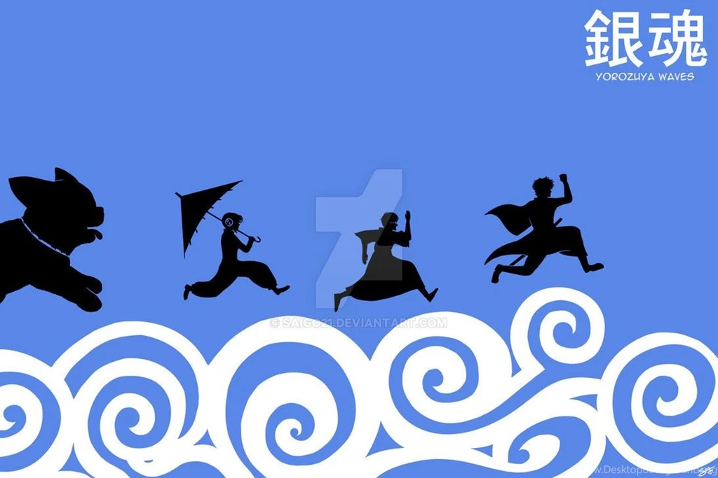 Yorozuya Waves A Gintama Wallpapers By Saigo21 On DeviantArt
