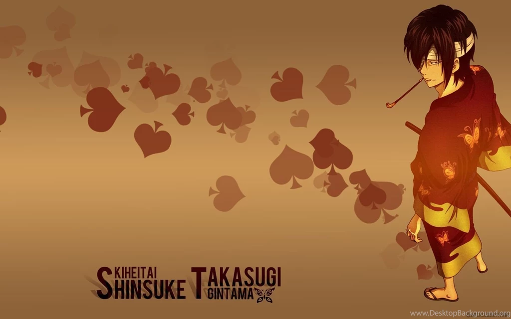 Gintama Wallpapers : Shinsuke Takasugi
