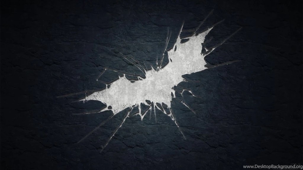 3D Batman Symbol In Back Backgrounds