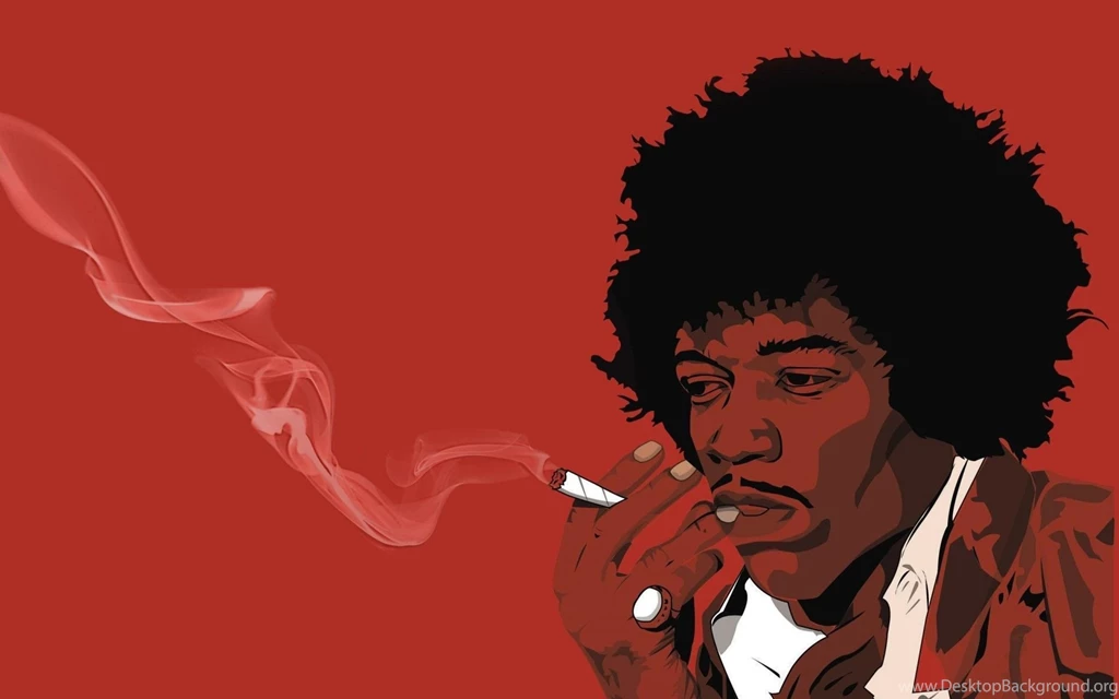 HDscreen: Jimi Hendrix Stoner Cigarettes Men Desktop Bakcgrounds