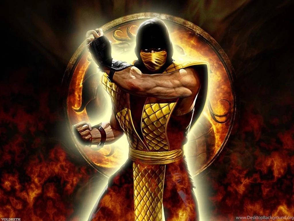 Classic Scorpion Mk Mortal Kombat 2011 Wallpapers By Voldreth