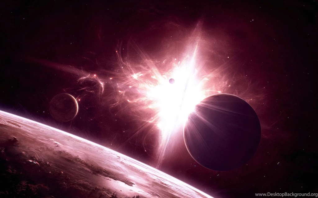 Wallpapers Lighting Sun Star Planets 1920 X 1200 Planets Stars ...