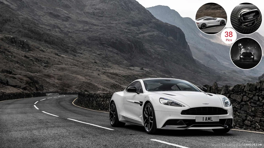 2015 Aston Martin Vanquish Carbon White Edition   Front