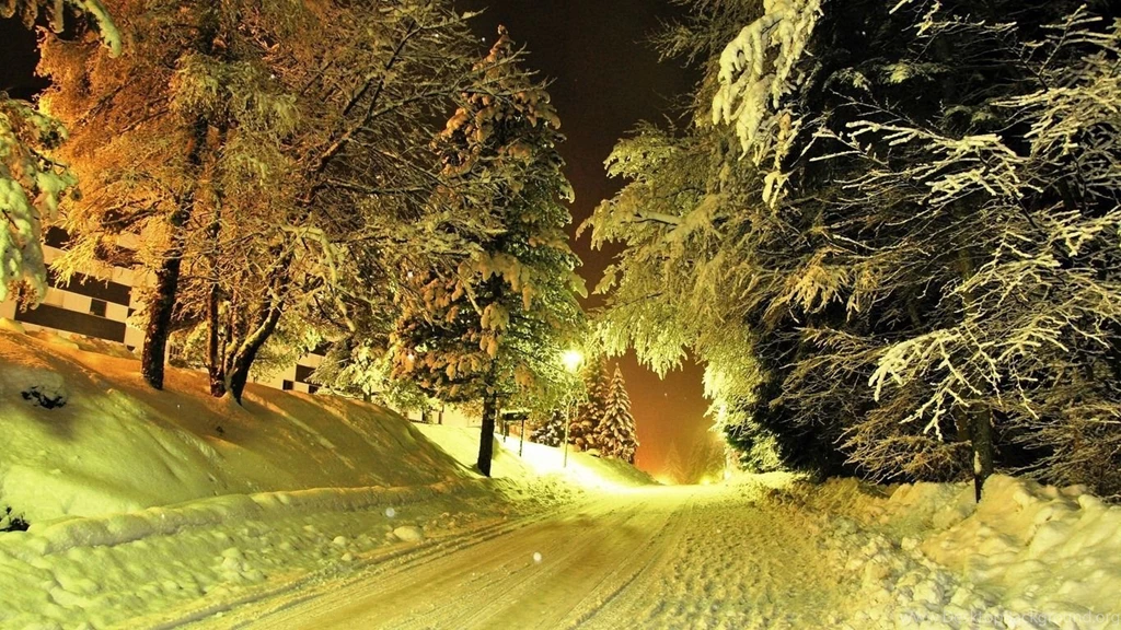 Winter Evening HD Wallpapers