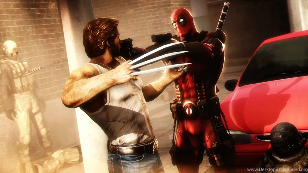 Wolverine Stab Deadpool Wallpapers HD