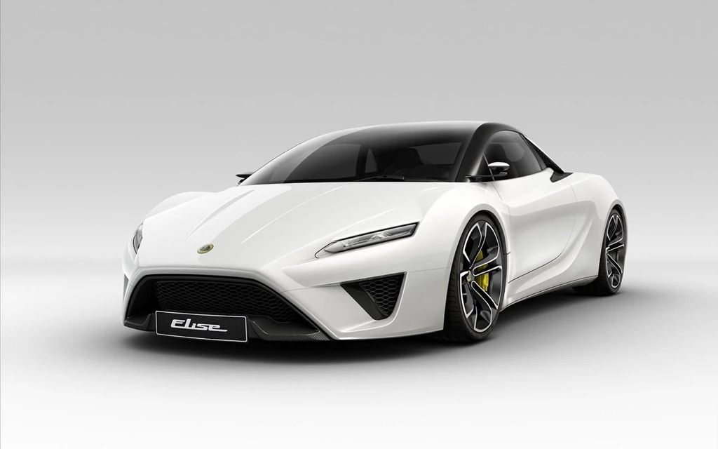 Download White Lotus Elise Concept Car Wallpapers 1600x1000
