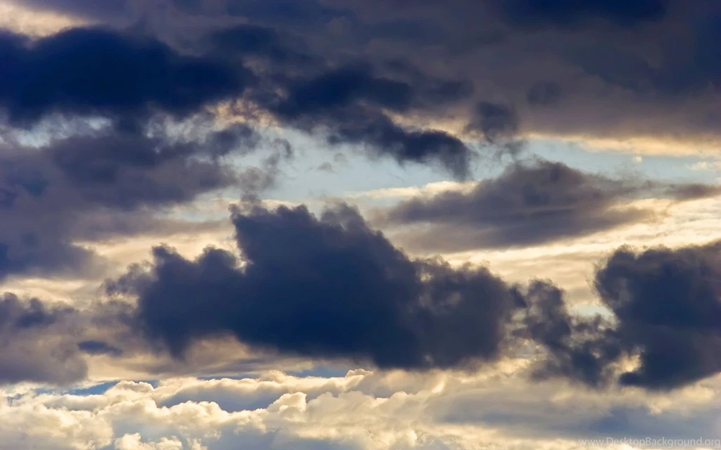 Grey Clouds Clipart Wallpaper.