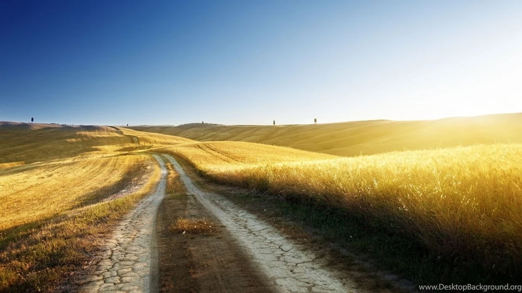 1366x768 Country Road Hd Wallpapers