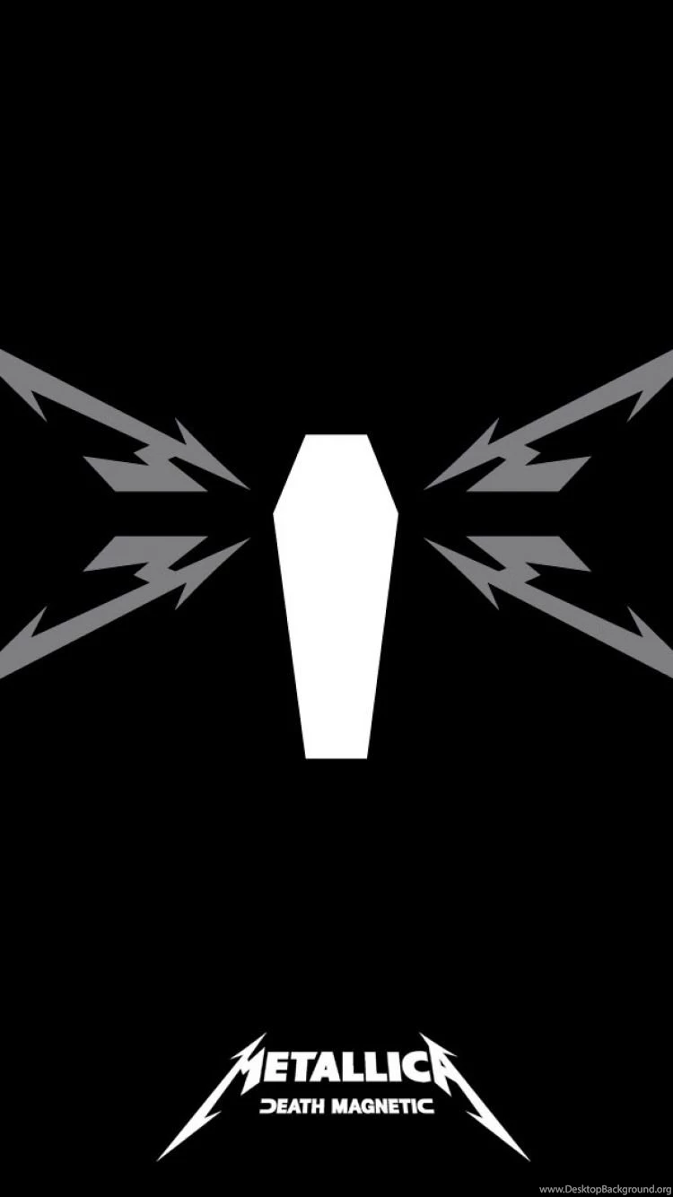 Download Wallpapers 750x1334 Metallica, Symbol, Name, Backgrounds ...
