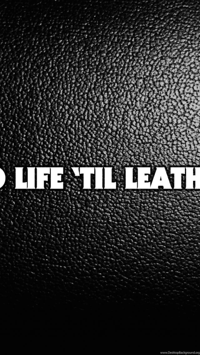 HDscreen: Metallica Leather No Life Desktop Bakcgrounds