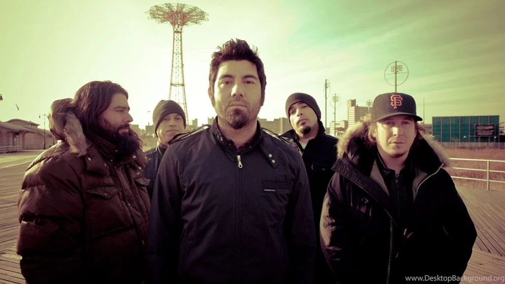 Download Wallpapers 1366x768 Deftones, Outdoor, Jackets, Sunlight ...